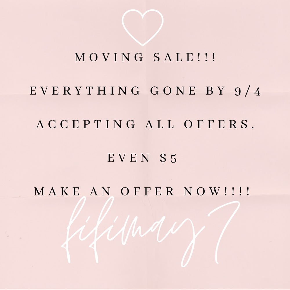 SERIOUSLY EVERYTHING MUST GO